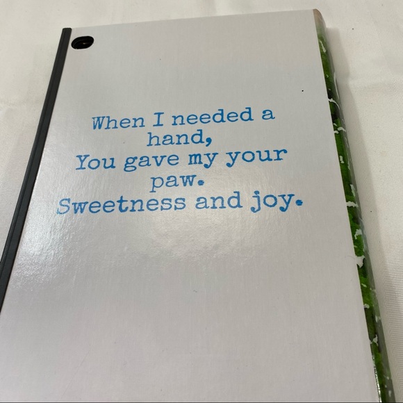 iPad cover for regular size iPad. When I needed a hand you gave me your paw!! - Picture 4 of 4